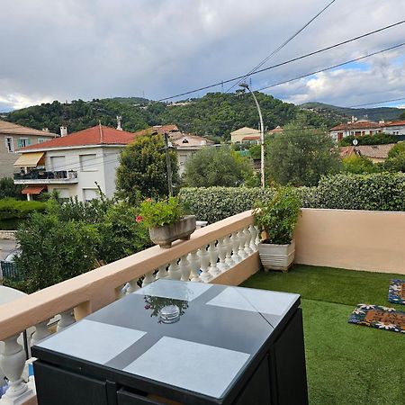 Studio 1 A La Trinite Proche De Nice, Monaco Et L'Italie Luaran gambar
