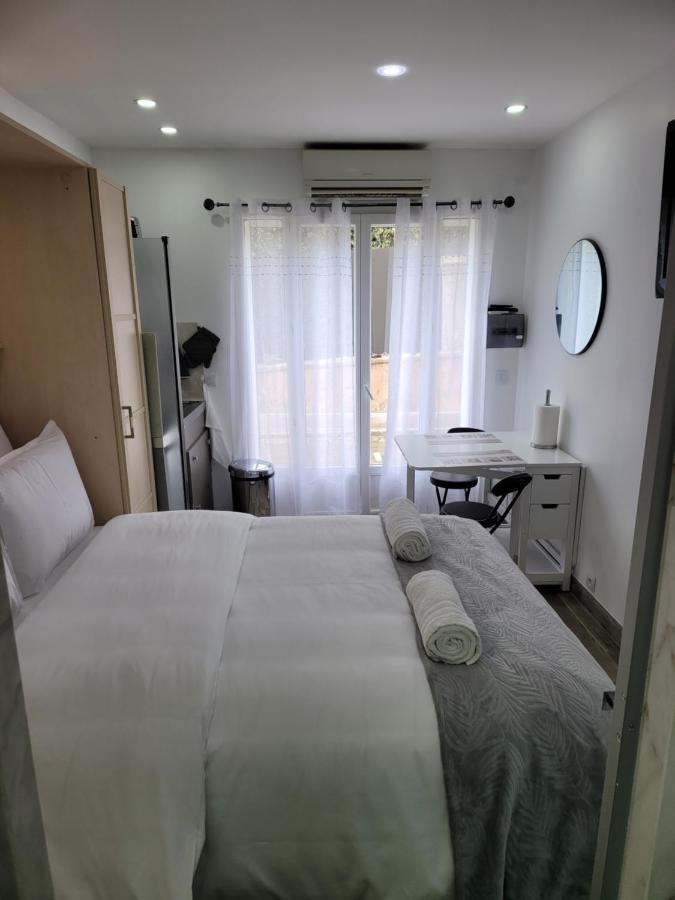Studio 1 A La Trinite Proche De Nice, Monaco Et L'Italie Luaran gambar